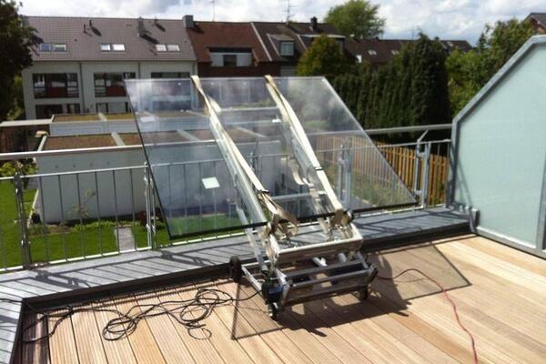 Vervanging van glasruiten door middel van Minilift