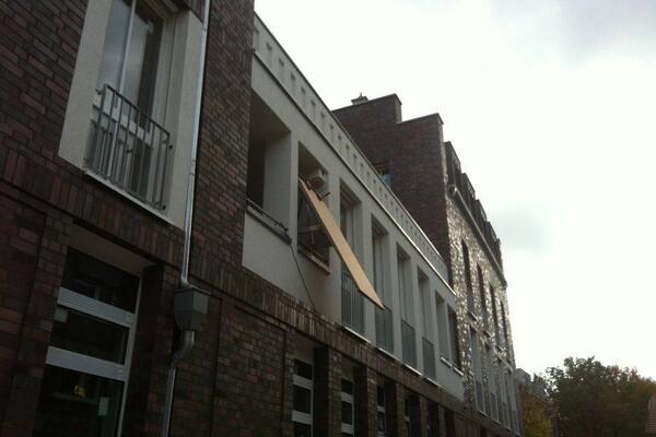 Transport van binnendeuren naar de 1e verdieping