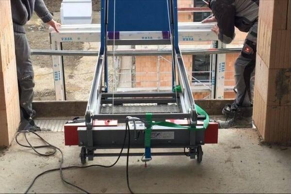 Hoogteverschil tussen steiger en vloer